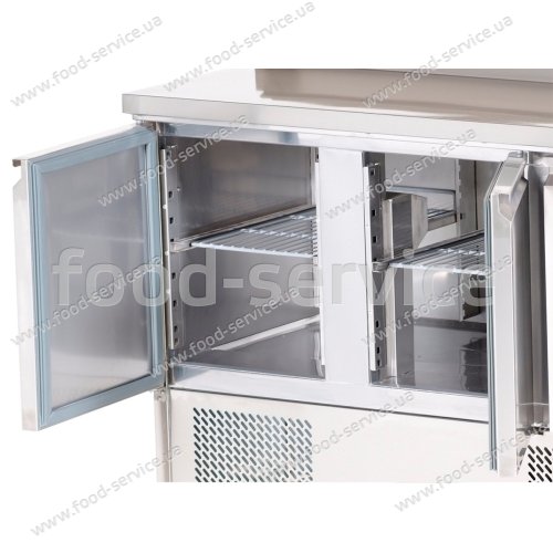 Стол холодильный 3-х дверный GGM Gastro SAS147EN